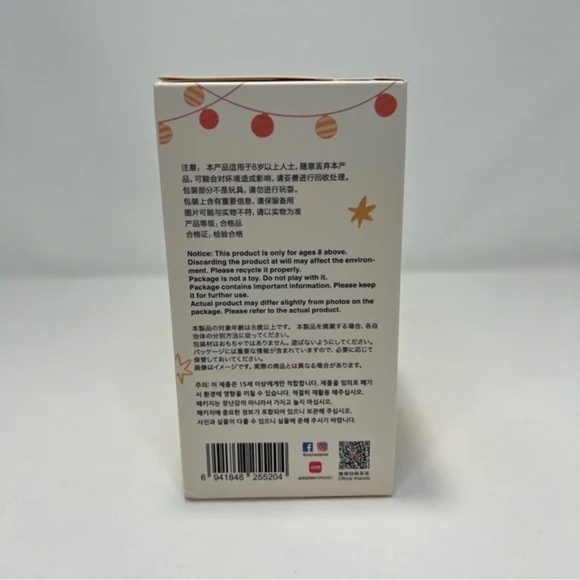 [NEW] POP MART Labubu Have a Seat Vinyl Plush Keychain Blind Box Hehe Gray - Picture 6 of 12